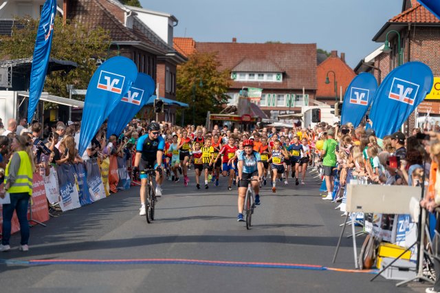 Läufer beim Freimarktslauf